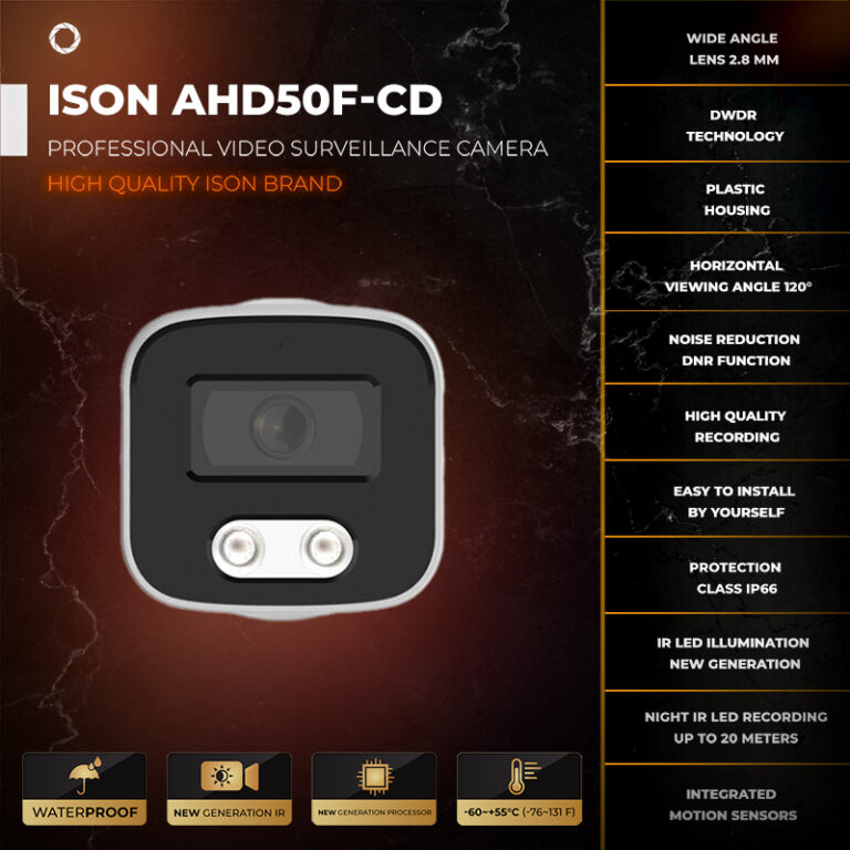 Tor Camera Video surveillance system 5mp for 1 camera ISON TOR-1 | ISONCOM