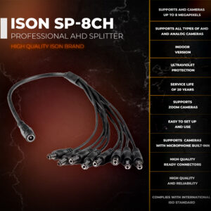 Splitter ISON for AHD cameras 8ch