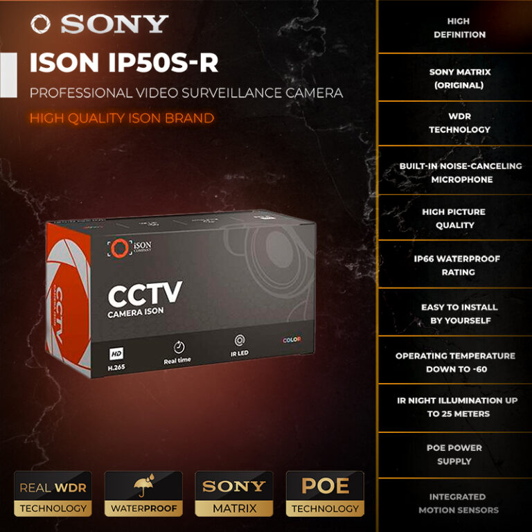 IP Video Surveillance System POE 5mp ISON ALFA-1 HDD | ISONCOM