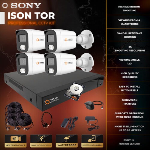 1 TB sabit disk sürücülü ISON TOR-4