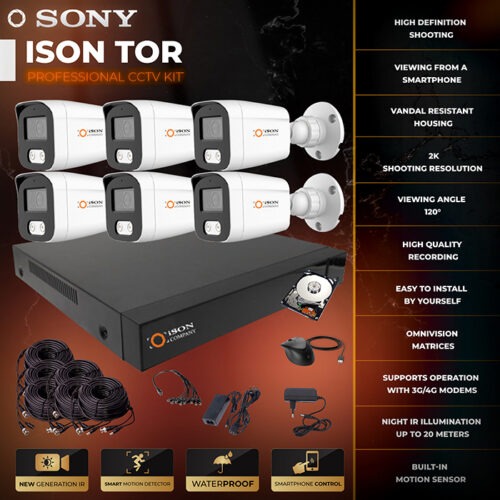 ISON TOR-6 con disco rigido da 1 TB