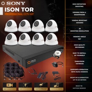 ISON TOR-8 K8 com unidade de disco rígido de 1 TB