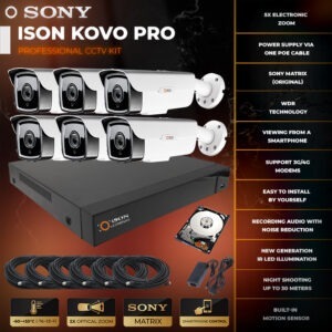 ISON KOVO PRO-6 مع محرك أقراص صلبة سعة 1000 جيجابايت