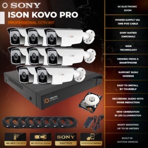 ISON KOVO PRO-8 with 1000gb hard disk drive