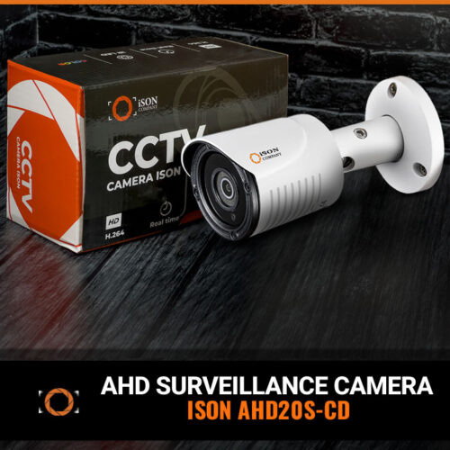 2 Megapixel AHD Surveillance Camera ISON AHD20S-CD-E 2.8MM-5