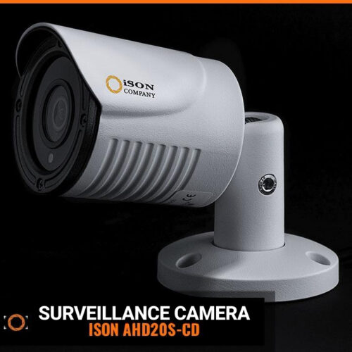 2 Megapixel AHD Surveillance Camera ISON AHD20S-CD-E 2.8MM-4