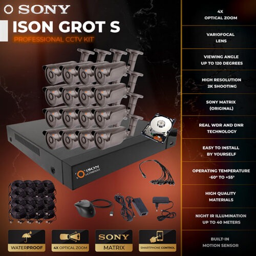 ISON GROT S-16 with hard disk drive