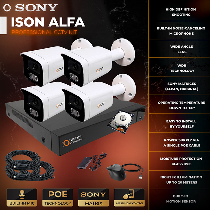 1 TB sabit disk sürücülü ISON ALFA-4