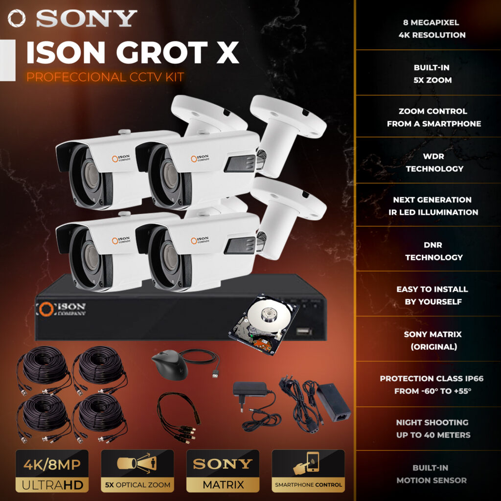 1 TB sabit disk sürücülü ISON GROT X-4