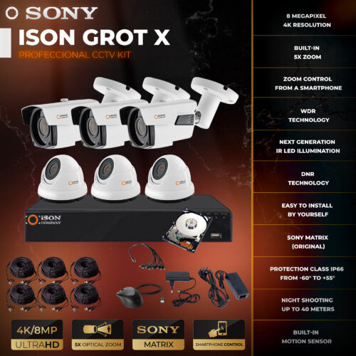 ISON GROT X-6 K8 with 1TB hard disk drive