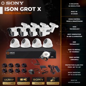 ISON GROT X-8 K8 with 1TB hard disk drive