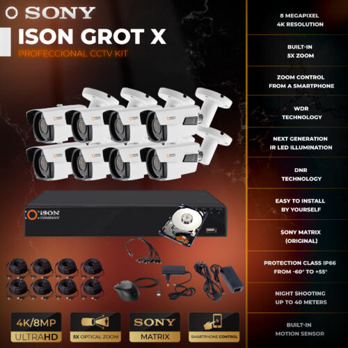 ISON GROT X-8 with 1TB hard disk drive ISON GROT X-8 with 1TB hard disk drive