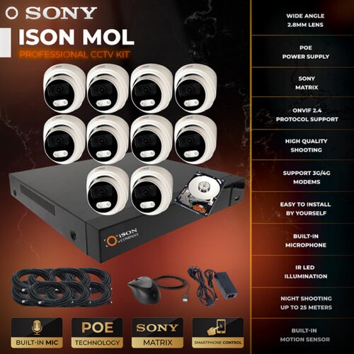 ISON MOL-10 مع محرك الأقراص الصلبة