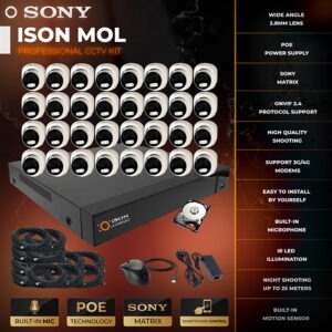 ISON MOL-32 with 8tb hard disk drive