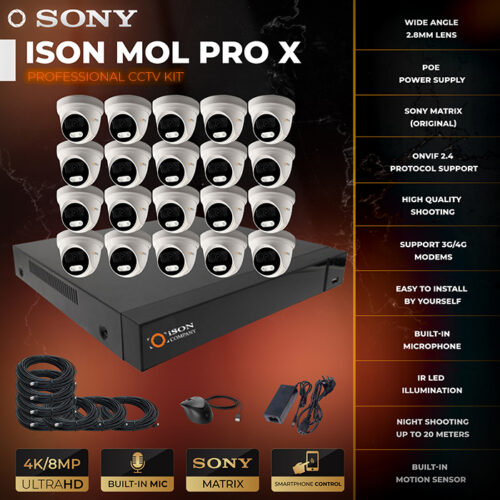 ISON MOL-20 PRO X ISON MOL-20 PRO X with 4TB hard disk drive