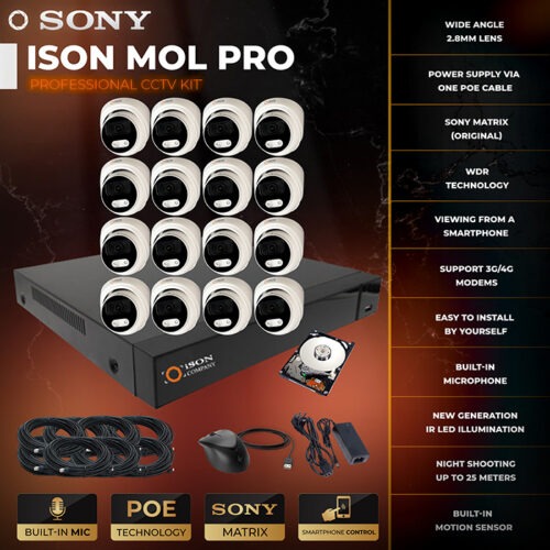 ISON MOL-16 PRO with 1tb hard disk drive
