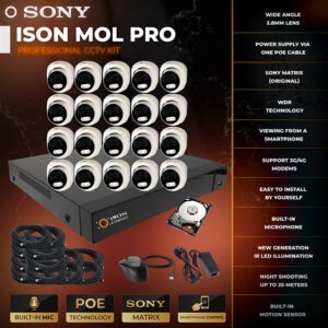 ISON MOL-20 PRO with 4TB hard disk drive