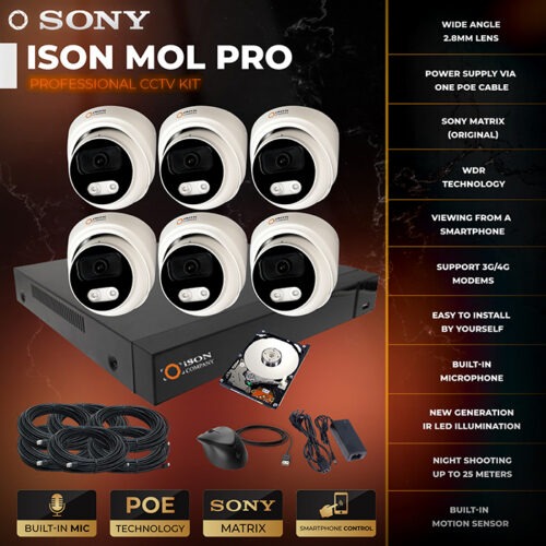 ISON MOL-6 PRO with 1tb hard disk drive
