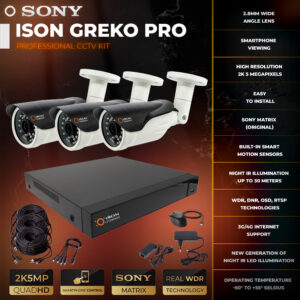ISON GREKO-3 5 megapiksel video gözetim sistemi