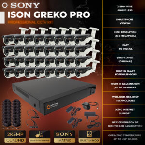 ISON GREKO-32 5 megapixel video surveillance system