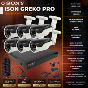 ISON GREKO-6 5 megapiksel video gözetim sistemi