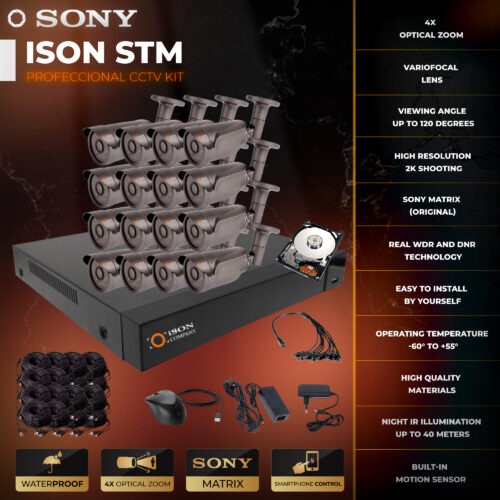ISON STM-16 com unidade de disco rígido ISON STM-16 com unidade de disco rígido