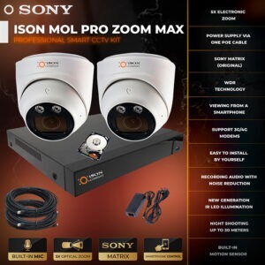 ISON MOL-2 PRO ZOOM MAX with hard disk drive