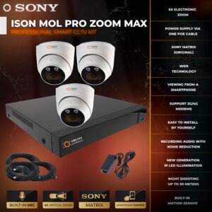 ISON MOL-3 PRO ZOOM MAX 5MP