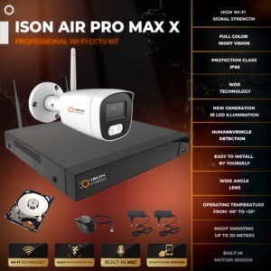 ISON AIR-PRO-MAX-1 with hard disk drive