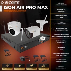 ISON AIR-PRO-MAX-2 K1 with hard disk drive
