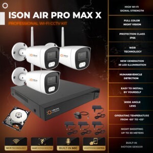 ISON AIR-PRO-MAX-3 with hard disk drive