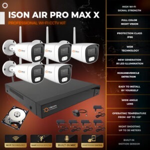 ISON AIR-PRO-MAX-5 with hard disk drive
