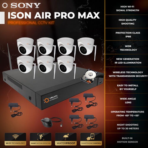 ISON AIR-PRO-MAX-F-7 con hard disk da 1000GB ISON AIR-PRO-MAX-F-7 con hard disk da 1000GB