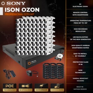 ISON OZON-64 with 8tb hard disk drive