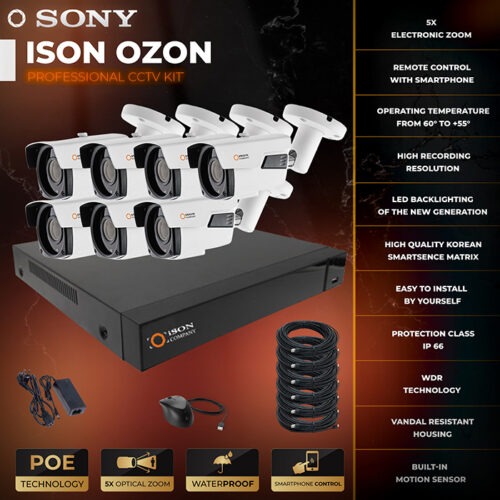 ISON OZON-7 for 7 cameras 5 megapixels