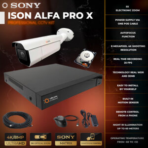 1TB sabit disk sürücülü ISON ALFA PRO X-1