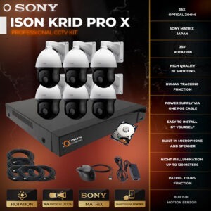 ISON KRID-PRO-X-6 avec disque dur de 1 To
